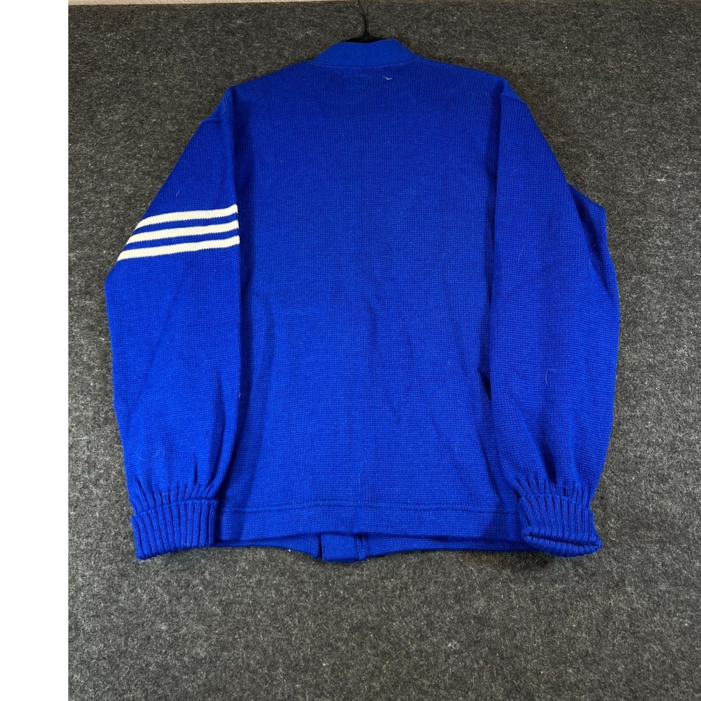 Vintage NWT Sand Knit Worsted Wool Varsity Letterman Sweater Shorewood Sz 42 40s - Picture 6 of 6